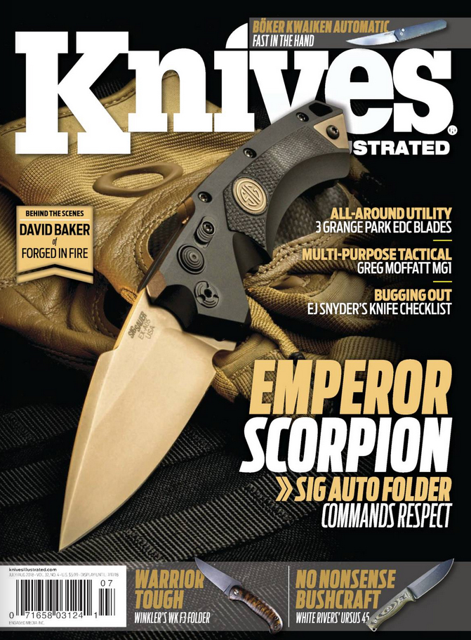 Knives-Illustrated July 01, 2018 Issue Cover