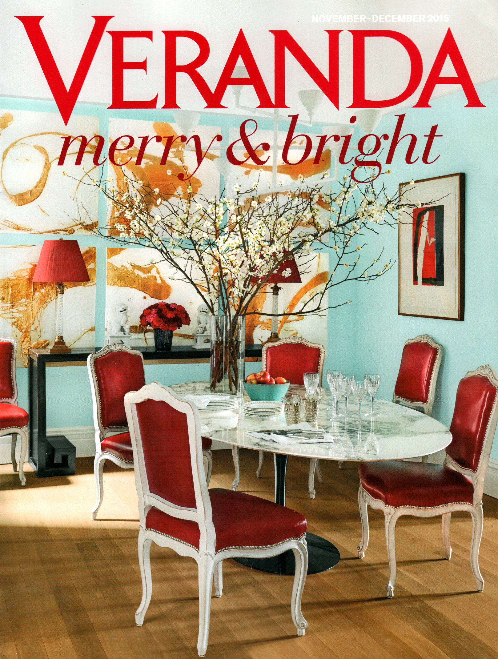 Veranda November 01, 2015 Issue Cover