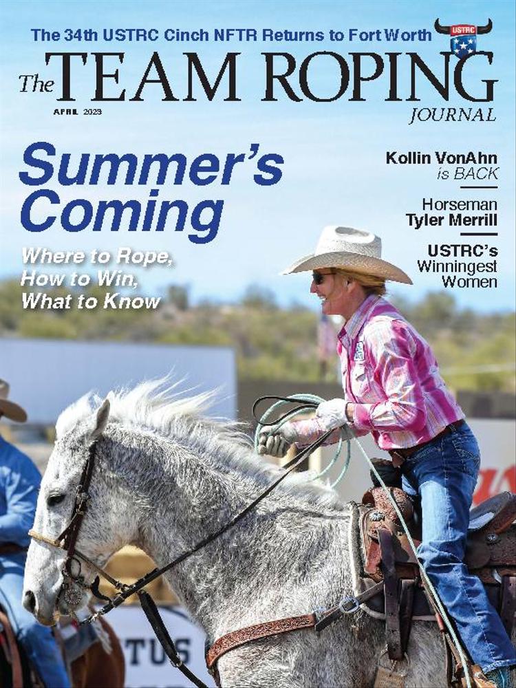 The-Team-Roping-Journal April 01, 2023 Issue Cover