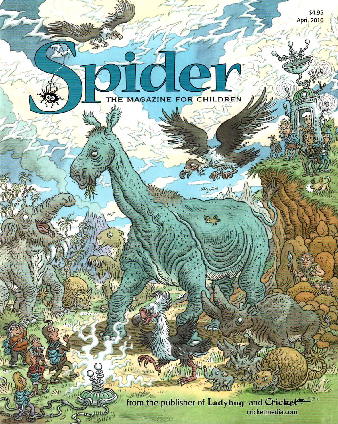 Spider April 01, 2016 Issue Cover