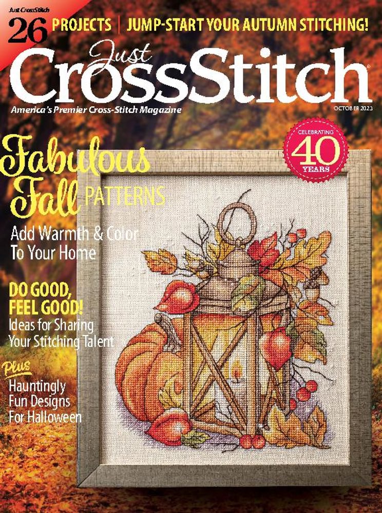 Just-CrossStitch October 01, 2023 Issue Cover