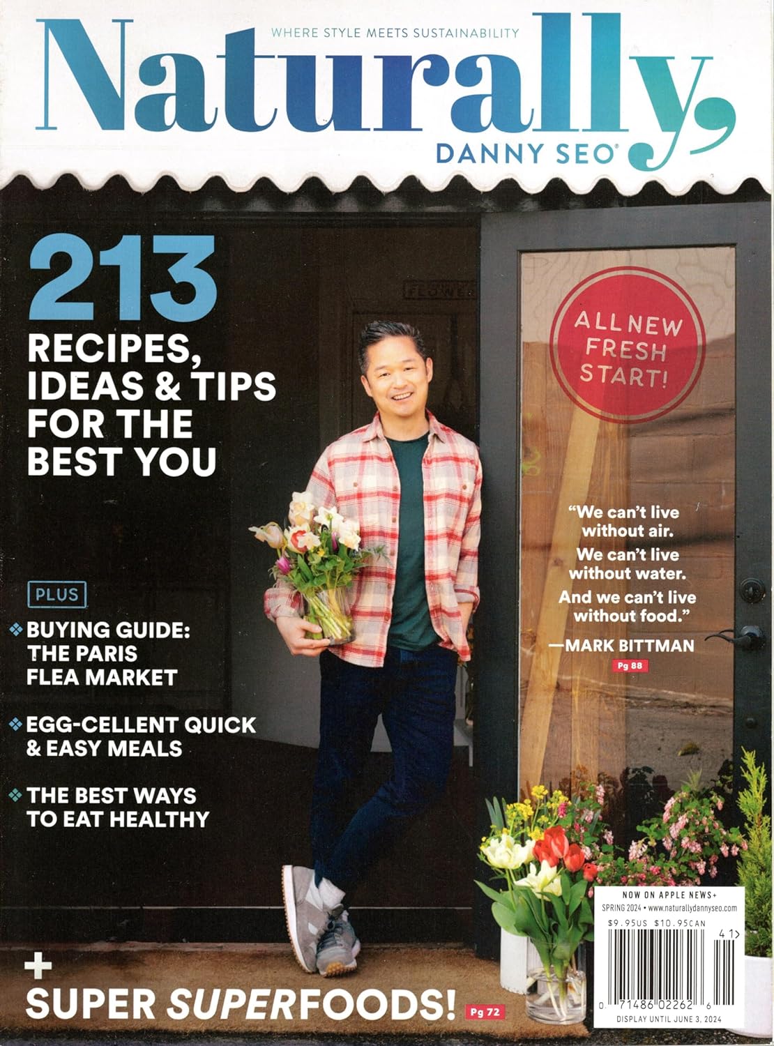 Naturally-Danny-Seo March 01, 2024 Issue Cover