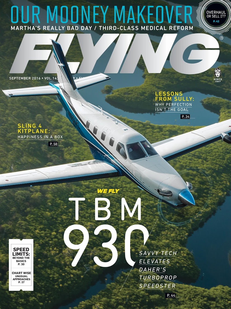Flying September 01, 2016 Issue Cover