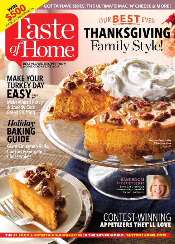 taste-of-home November 01, 2016 Issue Cover
