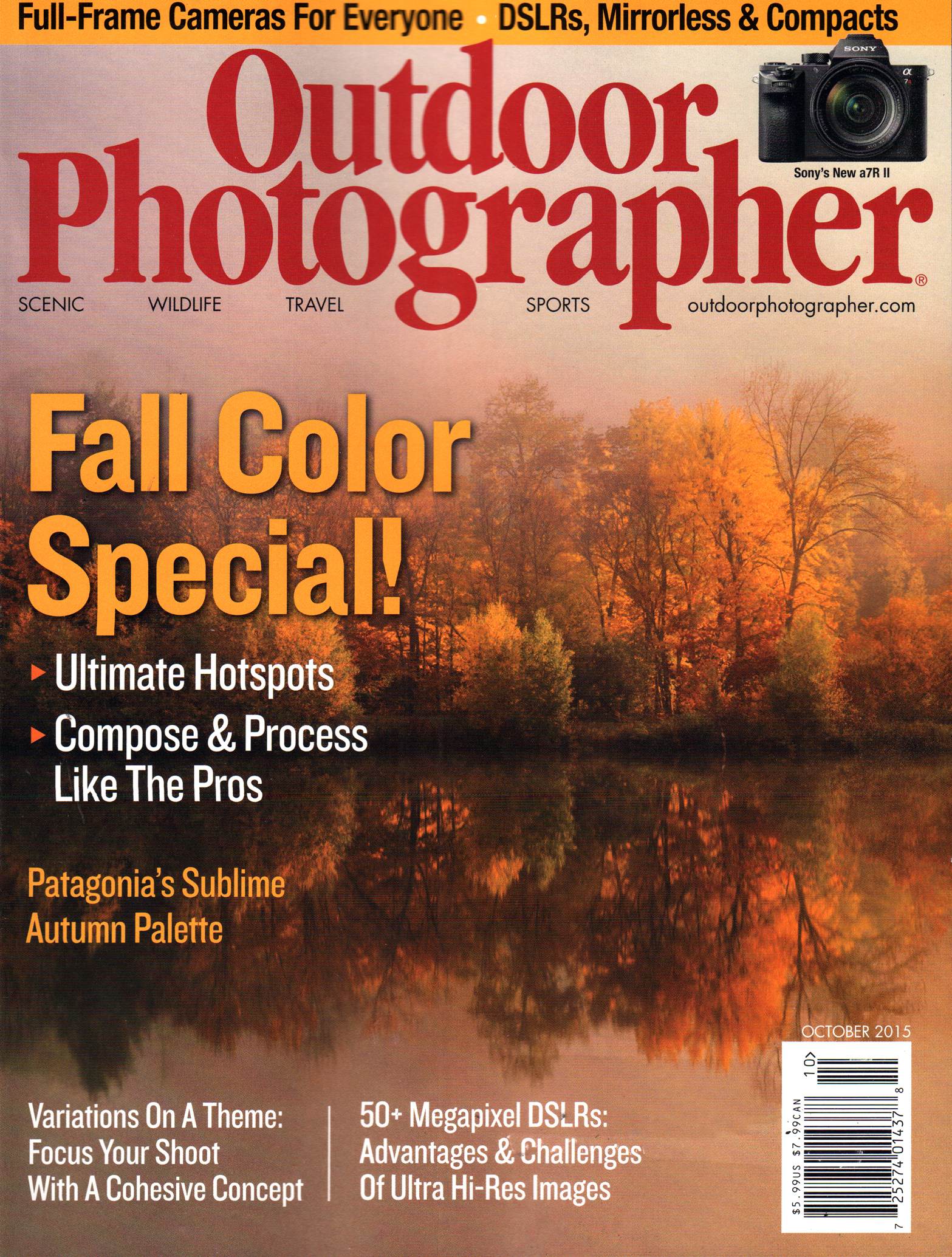 Outdoor-Photographer October 01, 2015 Issue Cover