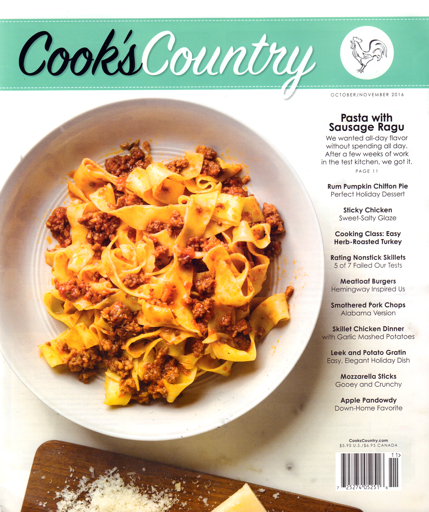cooks-country October 01, 2016 Issue Cover