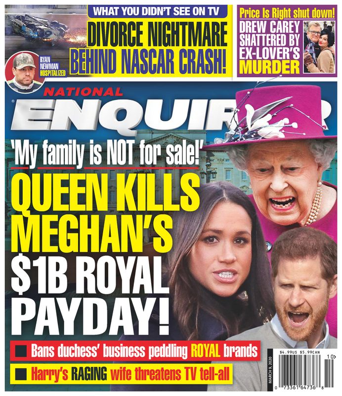 National-Enquirer March 09, 2020 Issue Cover