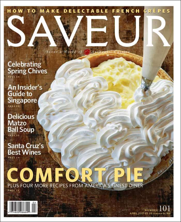 Saveur April 01, 2007 Issue Cover