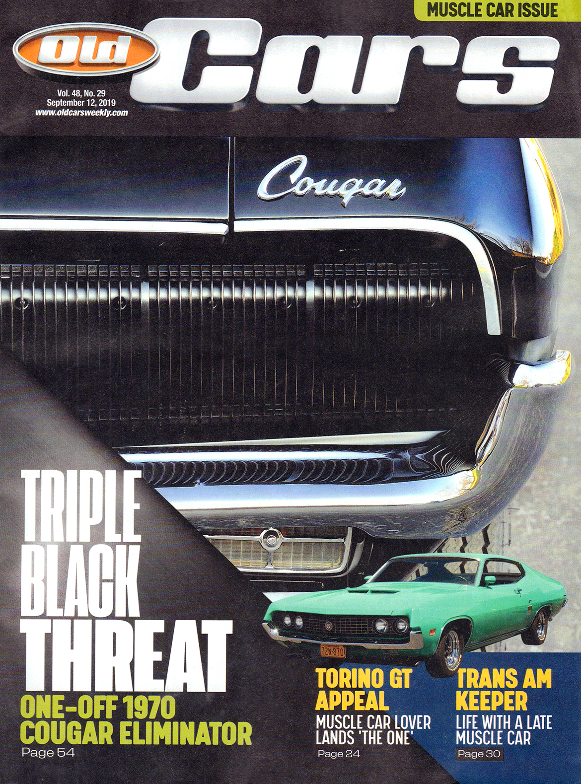 Old-Cars September 12, 2019 Issue Cover