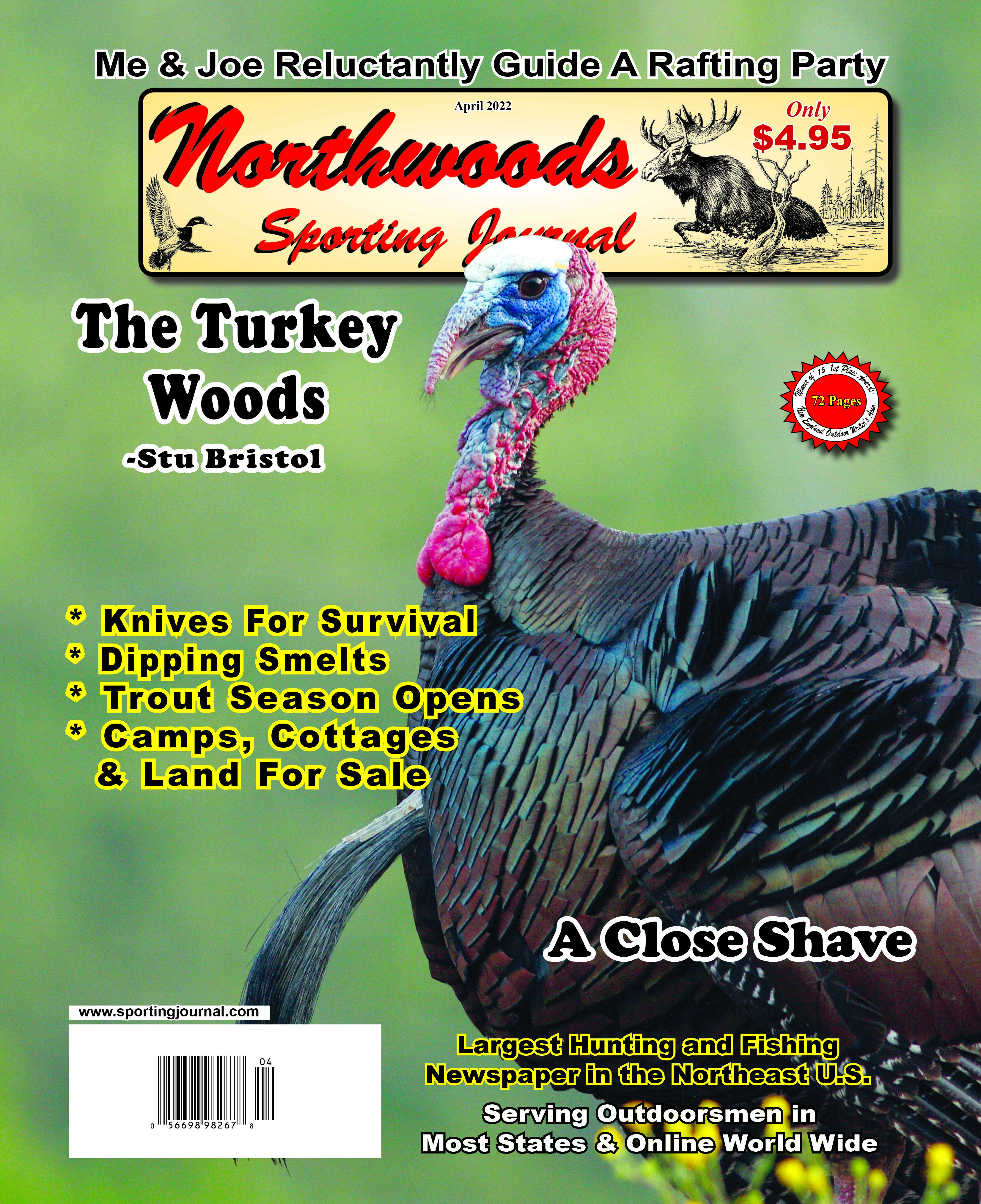 Northwoods-Sporting-Journal April 01, 2022 Issue Cover