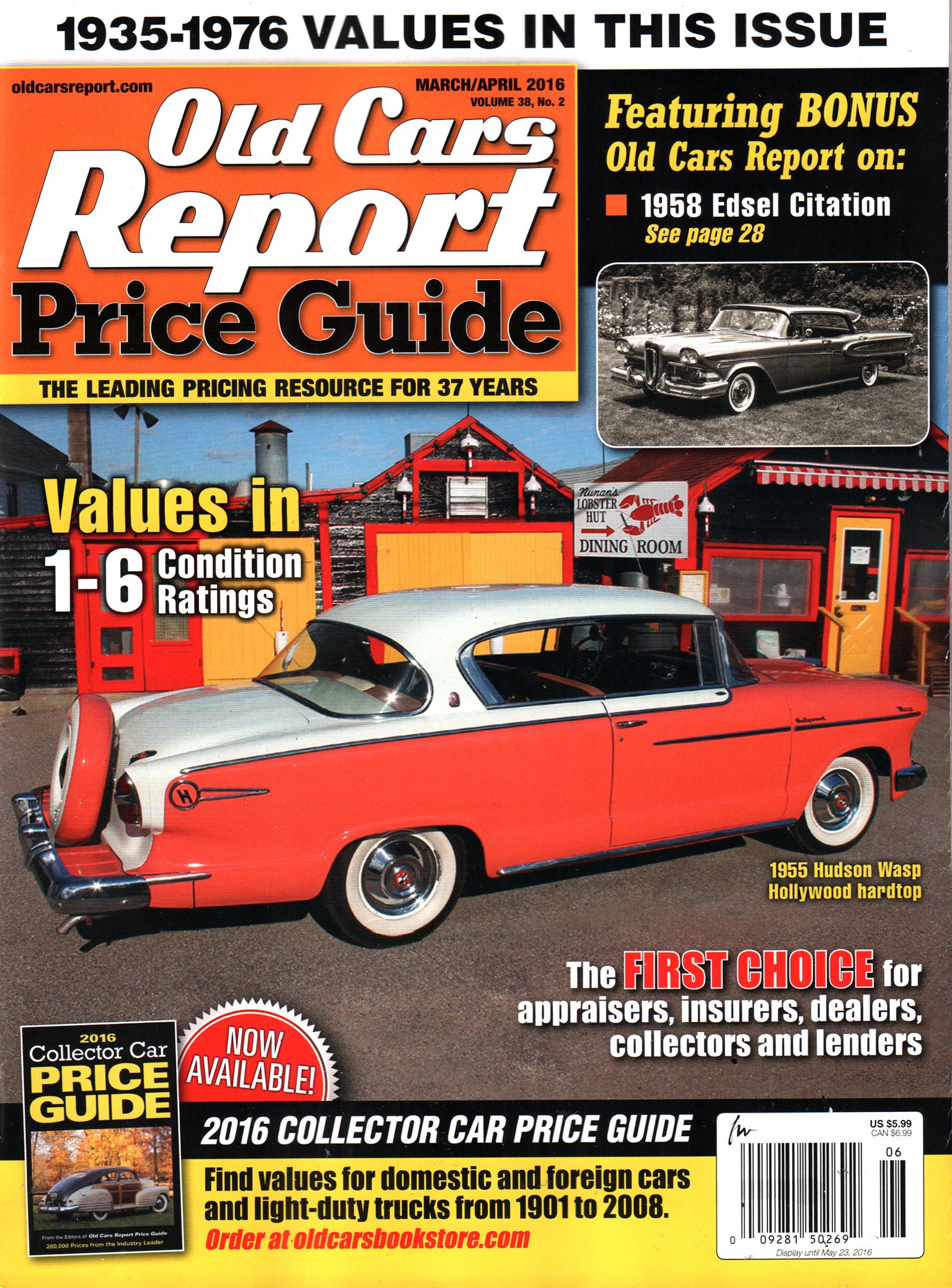 Old-Cars-Report-Price-Guide March 01, 2016 Issue Cover