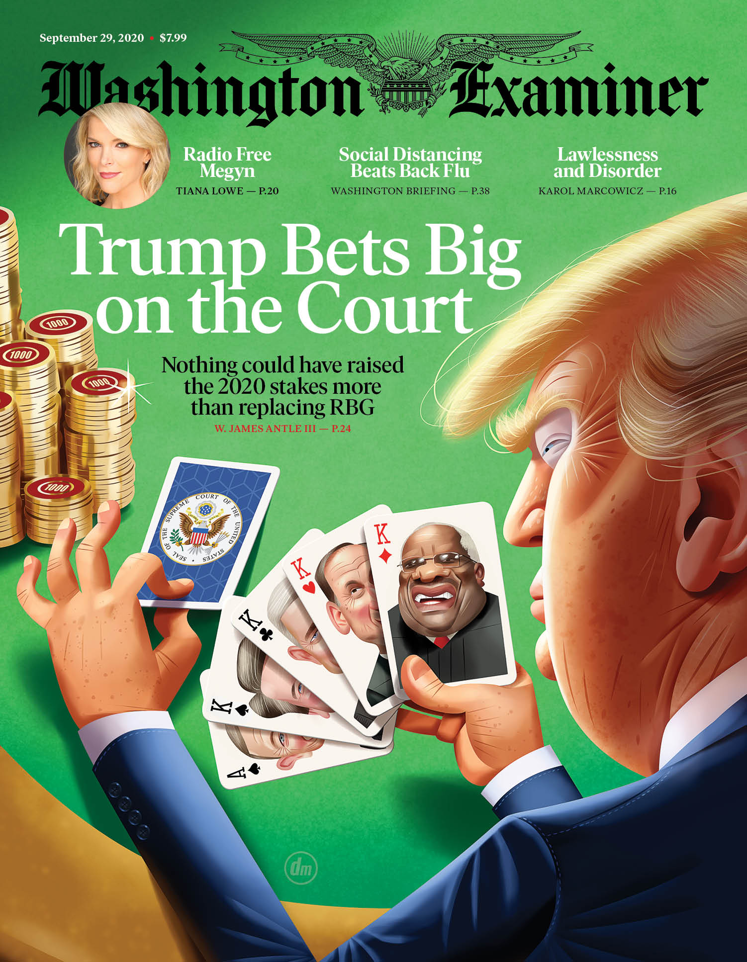 Washington-Examiner September 29, 2020 Issue Cover