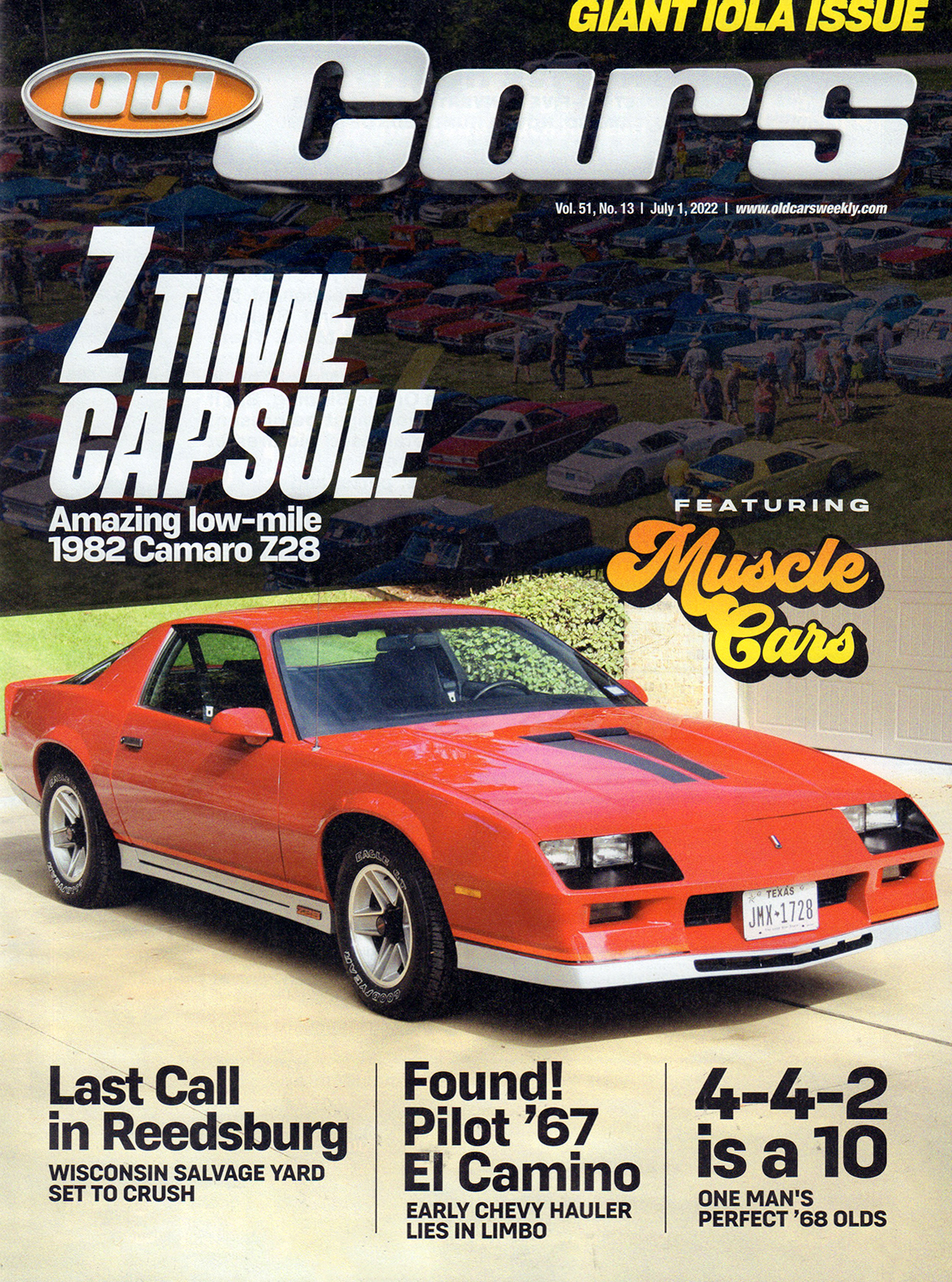 Old-Cars July 01, 2022 Issue Cover