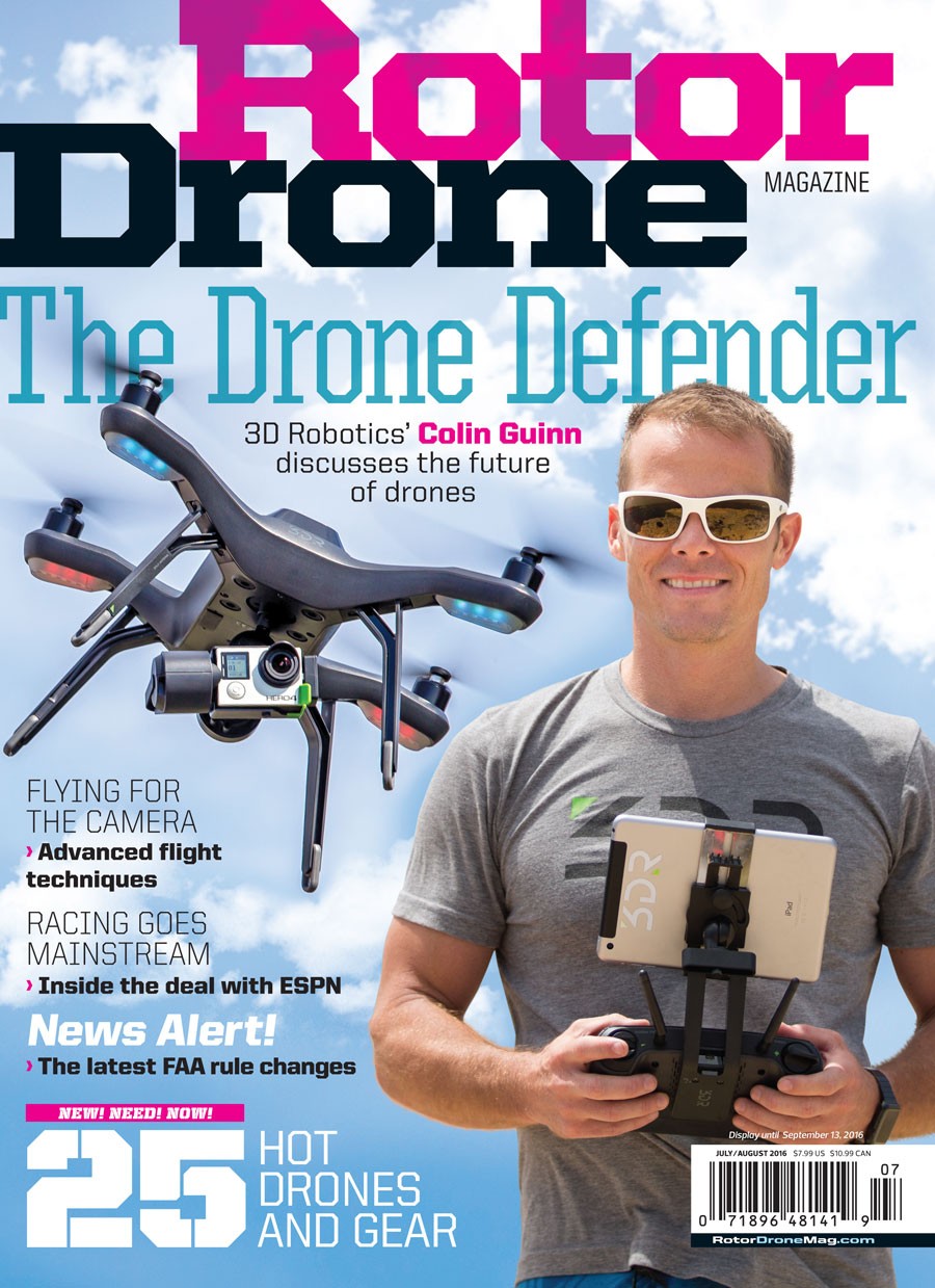 Rotor-Drone-Pro July 01, 2016 Issue Cover