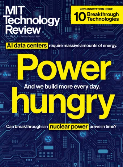 MIT Technology Review January 01, 2026 Issue Cover