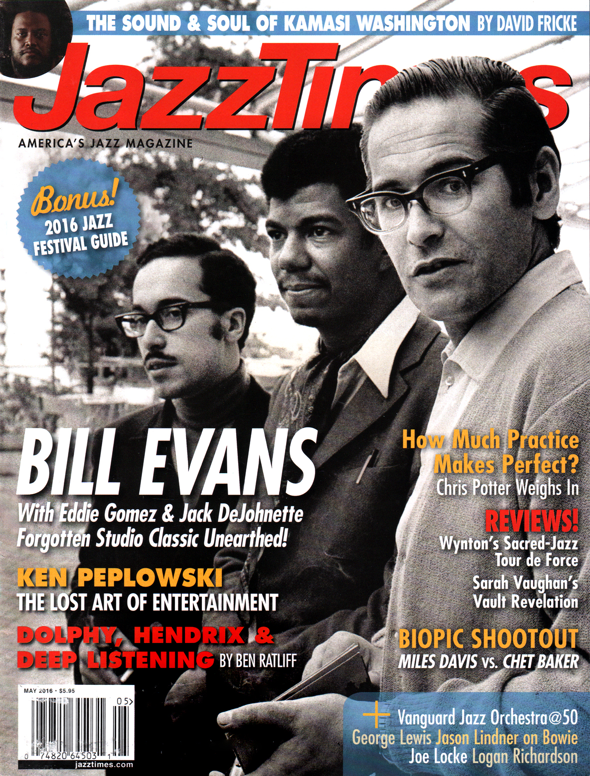 JazzTimes May 01, 2016 Issue Cover