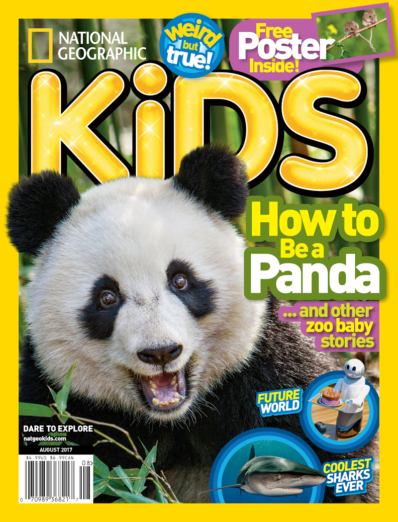 National Geographic Kids August 01, 2017 Issue Cover