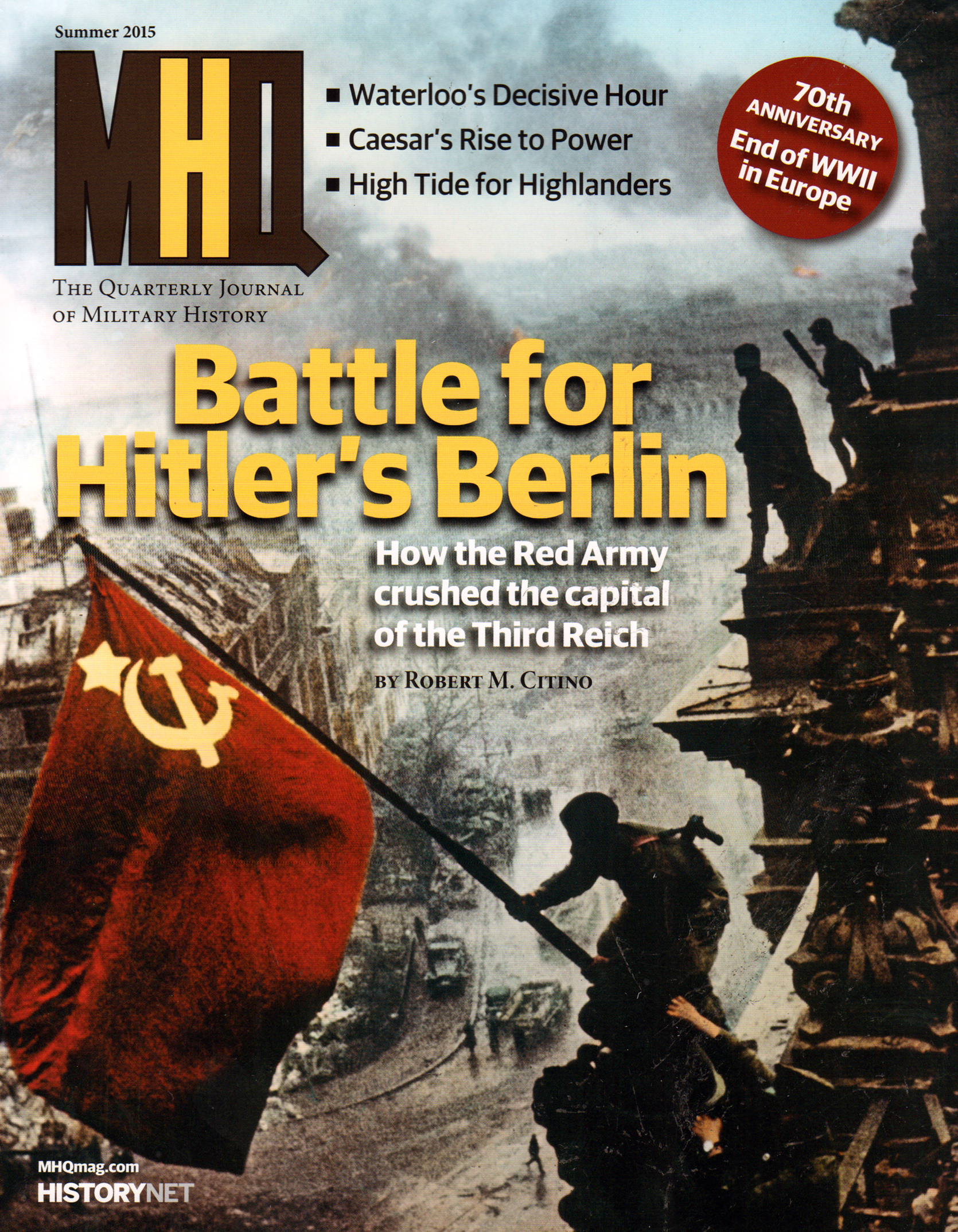 MHQ-Military-History-Quarterly June 01, 2015 Issue Cover