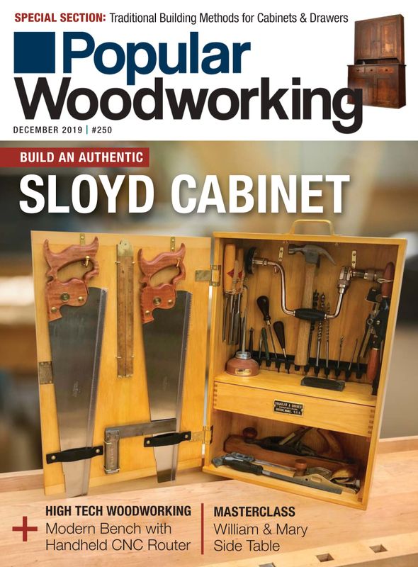Popular-Woodworking December 01, 2019 Issue Cover