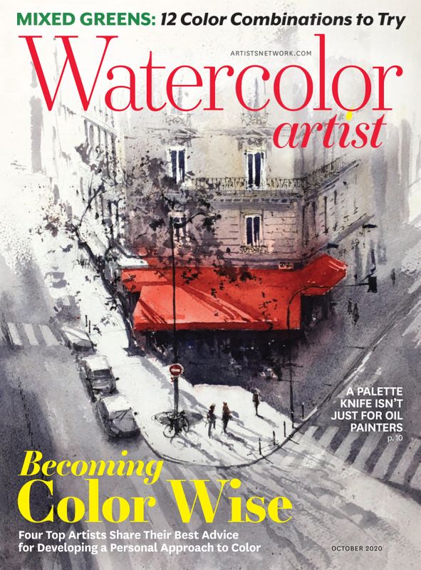 Watercolor-Artist October 01, 2020 Issue Cover