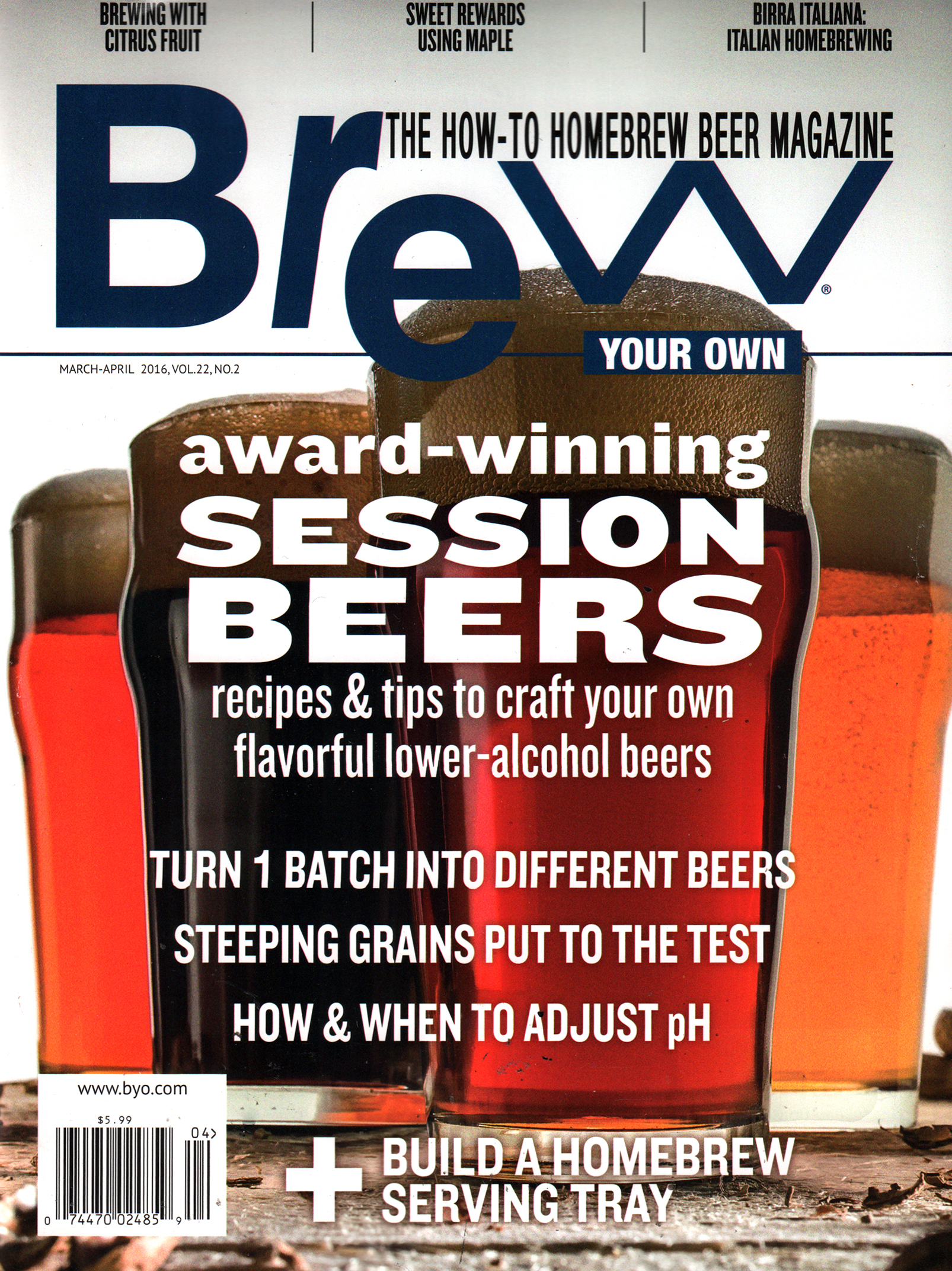 Brew-Your-Own March 01, 2016 Issue Cover