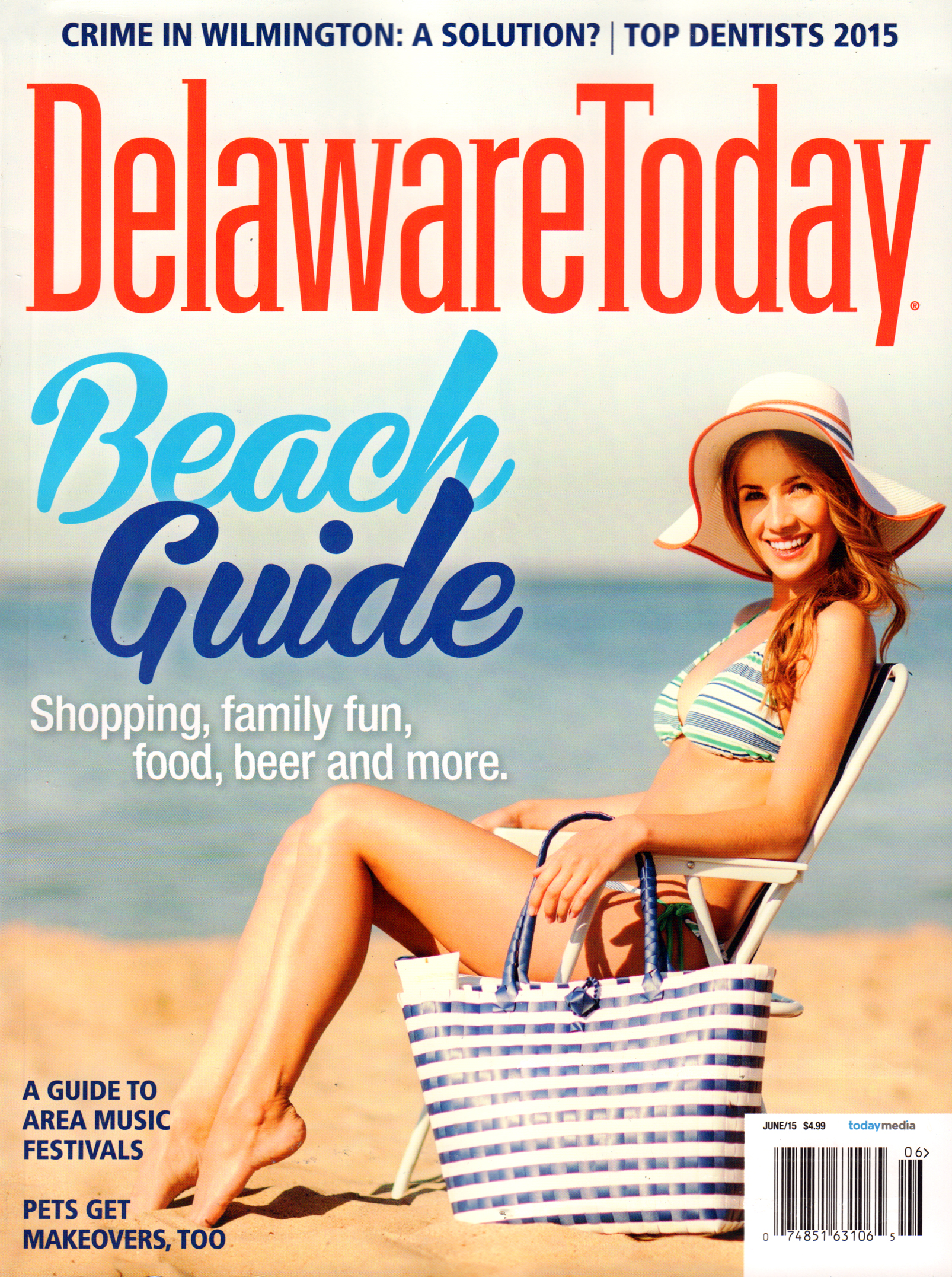 Delaware-Today June 01, 2015 Issue Cover