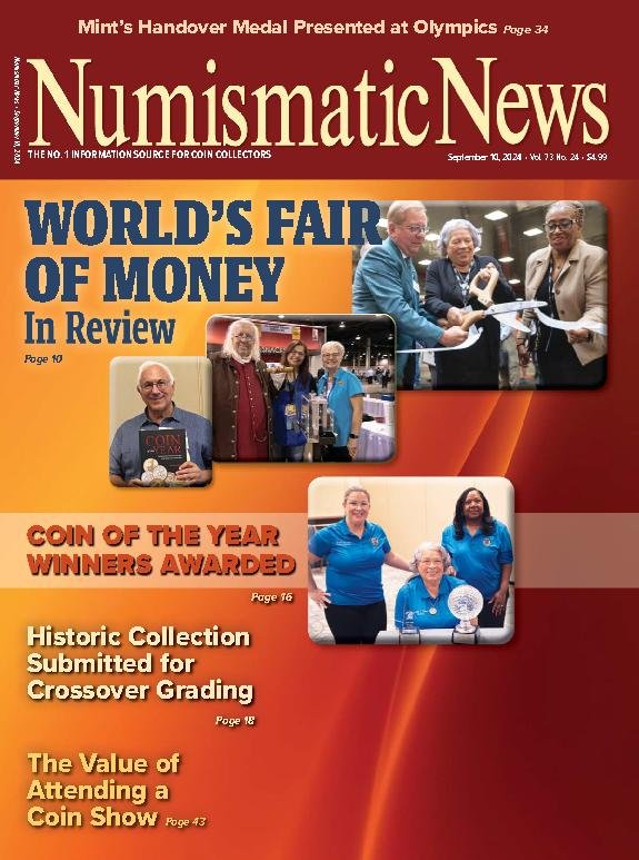 Numismatic-News September 10, 2024 Issue Cover