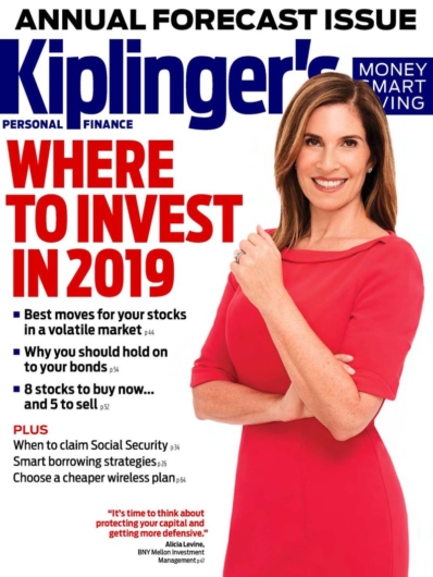 Kiplinger's Personal Finance January 01, 2019 Issue Cover
