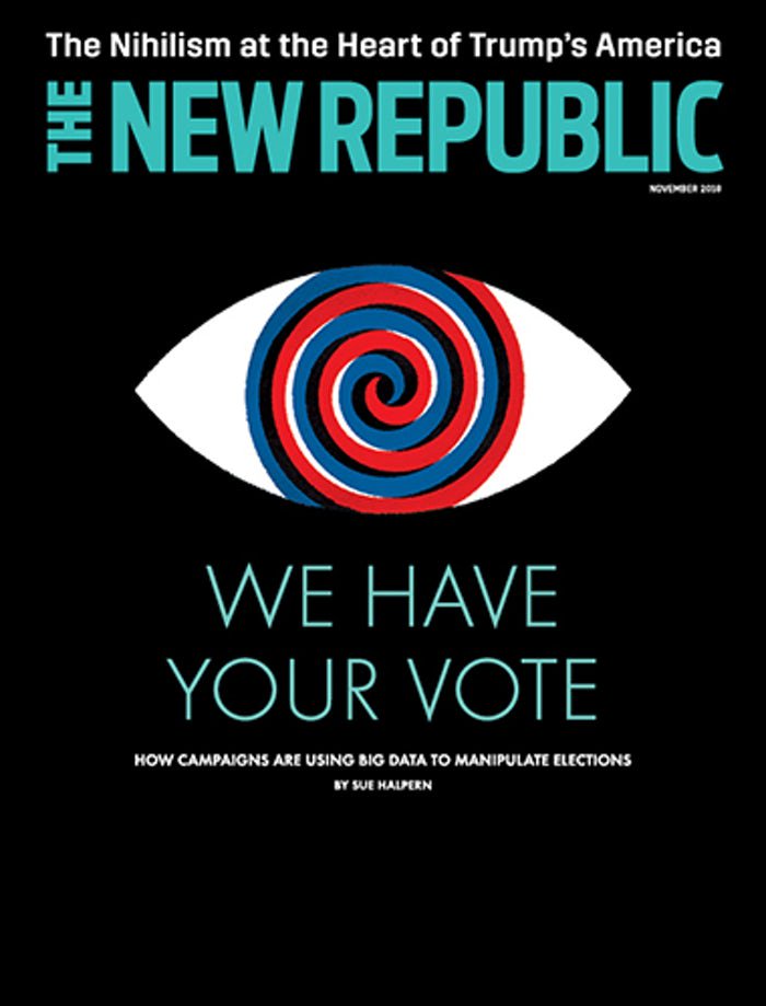 The-New-Republic November 01, 2018 Issue Cover