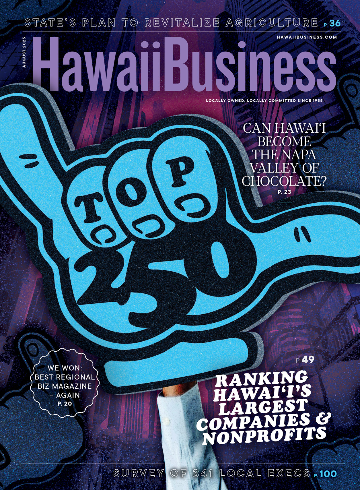 Hawaii-Business August 01, 2025 Issue Cover
