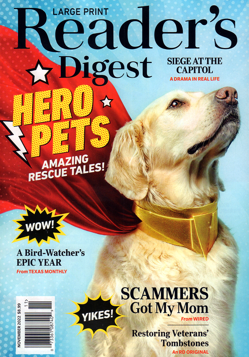 Readers-Digest---Large-Print-Edition November 01, 2022 Issue Cover