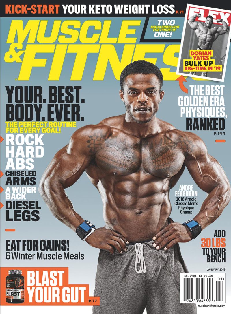 Muscle-and-Fitness January 01, 2019 Issue Cover