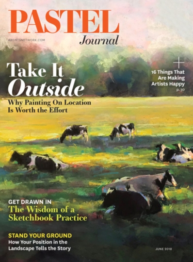 Pastel Journal June 01, 2018 Issue Cover
