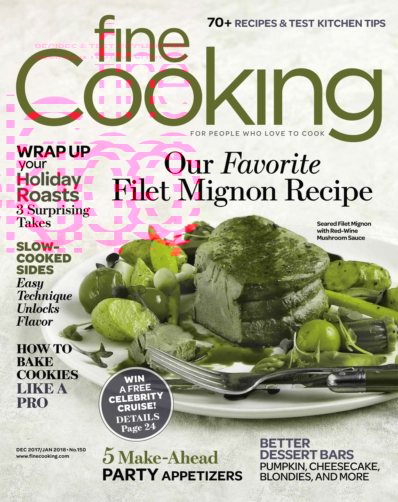 Fine Cooking December 01, 2017 Issue Cover