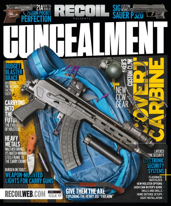 Recoil-Concealment September 01, 2020 Issue Cover