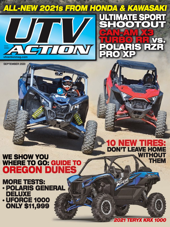 UTV-Action September 01, 2020 Issue Cover