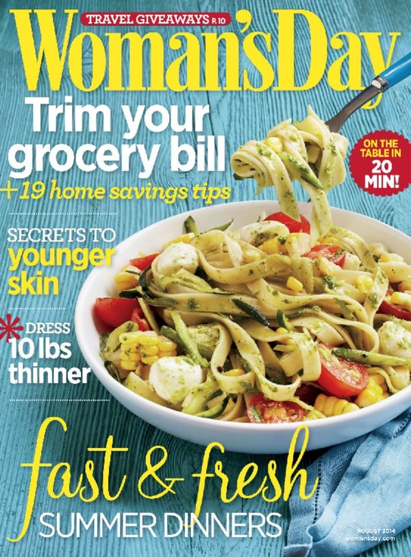 Womans-Day August 01, 2014 Issue Cover