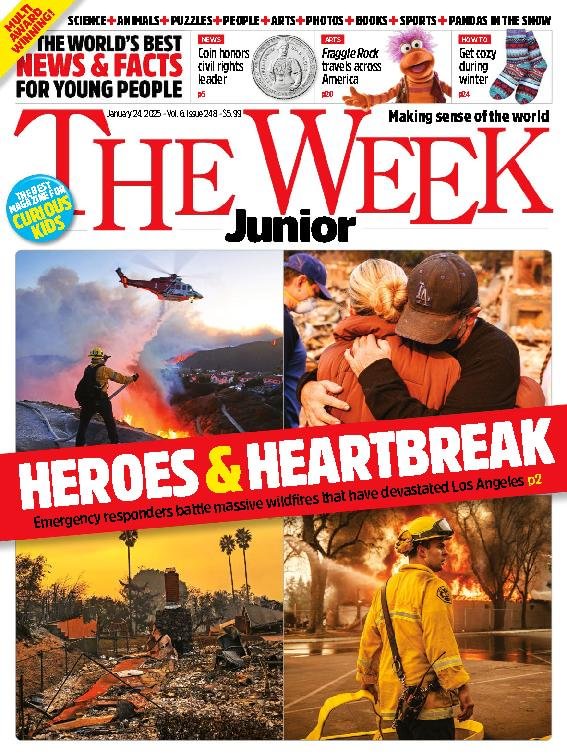 The-Week-Junior January 24, 2025 Issue Cover