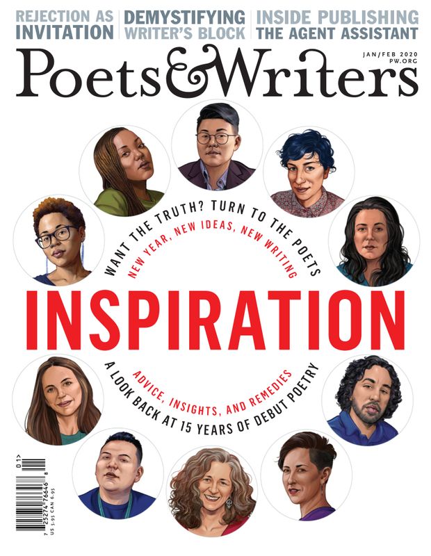 Poets-and-Writers January 01, 2020 Issue Cover