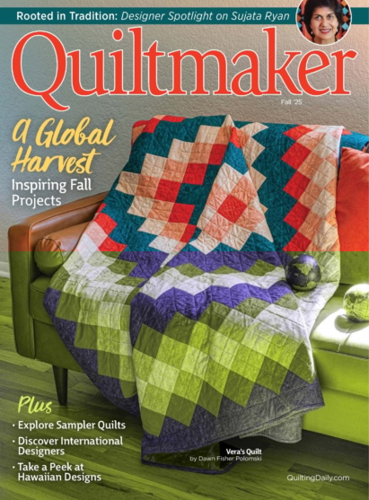 Quiltmaker September 01, 2025 Issue Cover