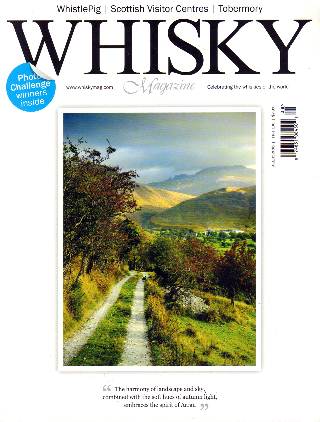 Whisky August 01, 2016 Issue Cover