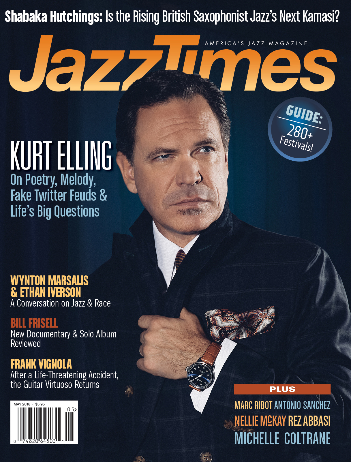 JazzTimes May 01, 2018 Issue Cover