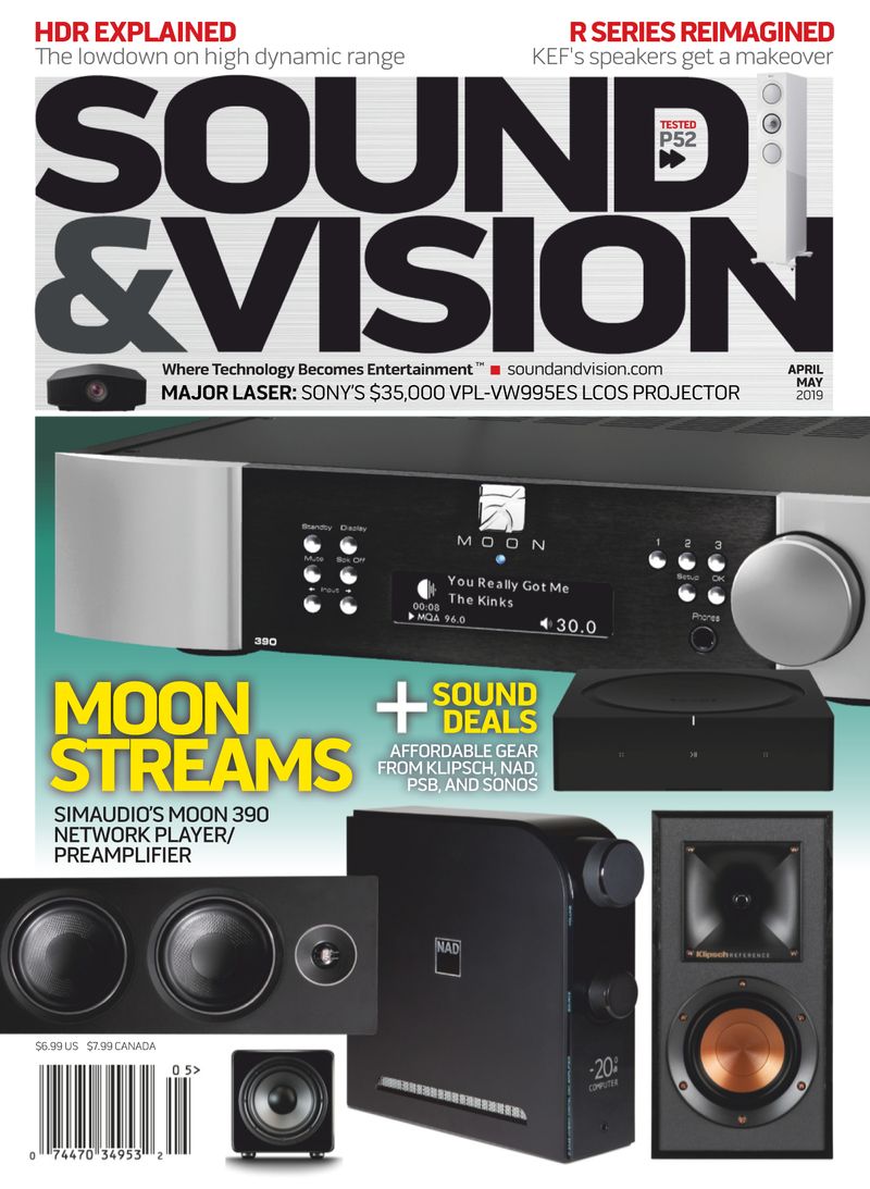 Sound-and-Vision April 01, 2019 Issue Cover