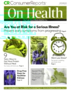 Consumer-Reports-On-Health September 01, 2019 Issue Cover