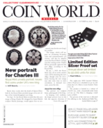 Coin-World-Weekly October 24, 2022 Issue Cover