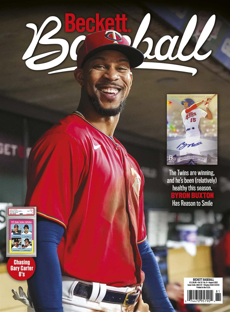 Beckett-Baseball August 01, 2022 Issue Cover
