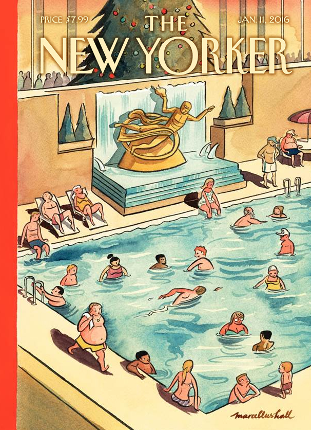 The-New-Yorker January 11, 2016 Issue Cover