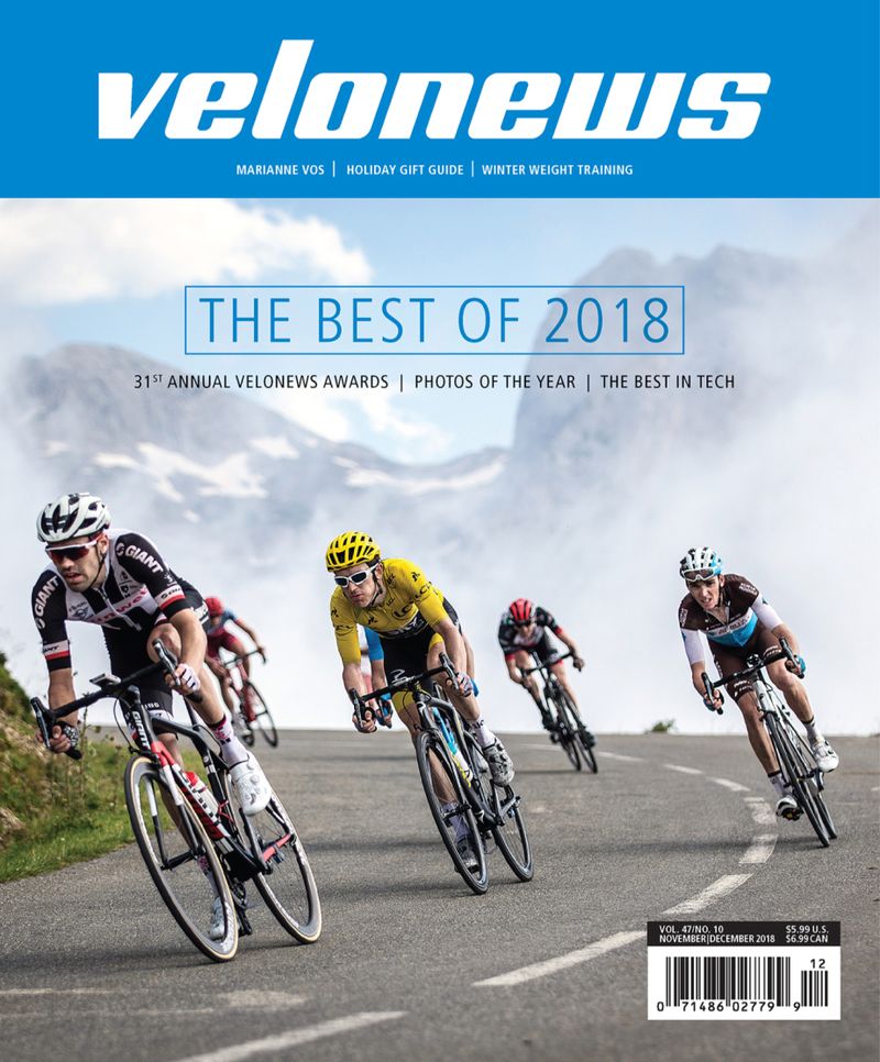VeloNews November 01, 2018 Issue Cover