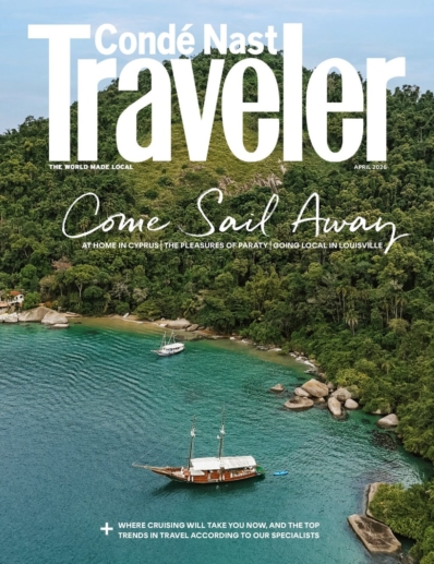 Condé Nast Traveler April 01, 2026 Issue Cover