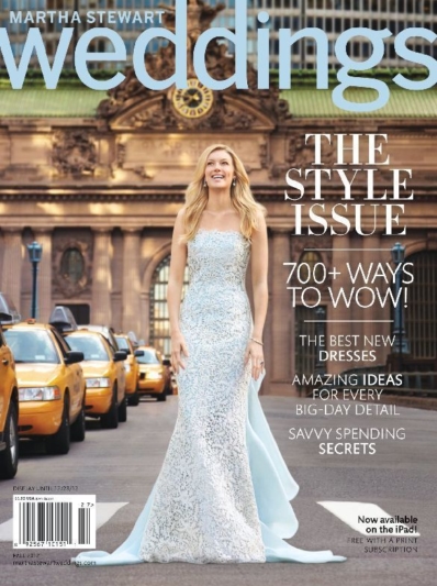 Martha Stewart Weddings September 01, 2012 Issue Cover